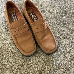 Valleverde Mens Shoes Loafer Sz 42 US 9Air Static Made In Italy Tan Leather